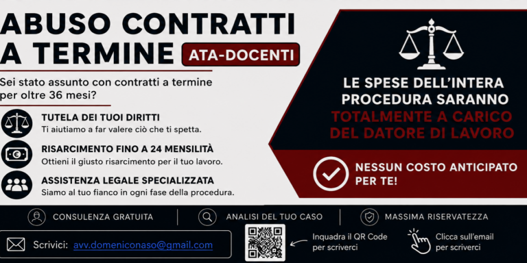 Contratti a termine docenti